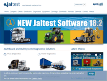 Tablet Screenshot of jaltest.com
